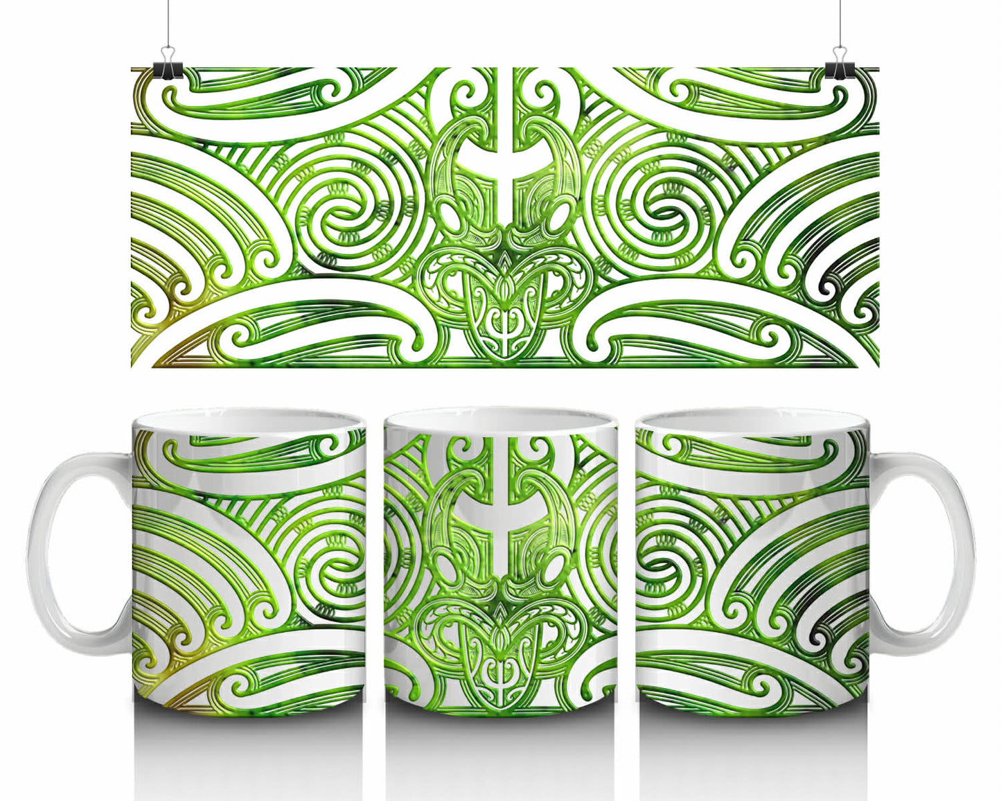 11oz mug Maori Design